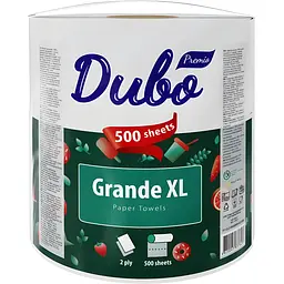Уцінка. Паперові рушники Диво Premio Grande XL двошарові 1 рулон