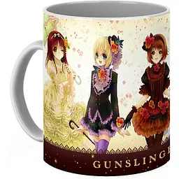 Кухоль GeekLand Gunslinger Girl Школа вбивць Дівчина стрілок. GG 01.01 330 мл білий - мініатюра 3