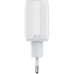 Зарядний пристрій Celebrat C-N3 12W2USB + Type-C cable White - мініатюра 3