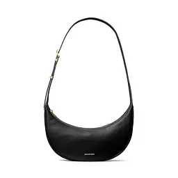 Жіноча сумка MICHAEL KORS Avra Medium Leather Crossbody Bag (BLACK)