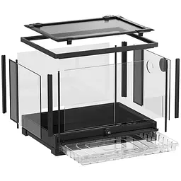 Тераріум Repti-Zoo 60x45x45 см (CRK0107) - скляний тераріум для рептилій та амфібій - мініатюра 6