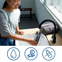 Фільтр-пляшка Brita Active 600 мл зелена (1052251) - мініатюра 9