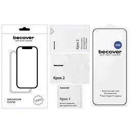 Скло захисне BeCover 10D Poco F8 Pro Black (714763) - мініатюра 2