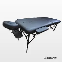 Масажний стіл EasyFit ZenRest-2 кушетка складна Чорна з чохлом - мініатюра 4