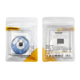Bluetooth-адаптер ESSAGER Mini BT5. 0 Adapter чорний - мініатюра 2