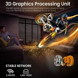 Transpeed M98 Y9 4/64Gb Amlogic S905Y4 Смарт ТВ стік Android ATV 4K HDR (M98 Y9 4/64Gb) - мініатюра 3