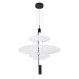 Підвісний світильник Levistella 792D1183 BK — LED, акрилові диски, 12 W