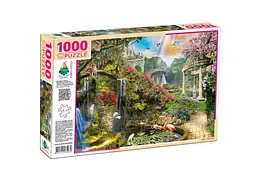 Пазл Сад з альтанкою, Енергія Плюс, 1000 ел.