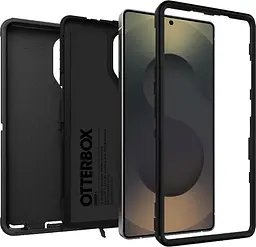 Оригінальний протиударний чохол для Samsung Galaxy S25 Ultra OtterBox Defender Black 77-97480 з кліпсою - мініатюра 3