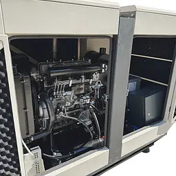 Дизельний генератор OYAL OYY-44 YANG DONG Y4102D 44KVA/35.2KW, Альтернатор OYL184J, витрата 75% навантаження - 6,8 літрів/год, 230/400 В, 50 Гц (AVR+ATS) 2200*900*1350 мм, 890 кг, 125 л - мініатюра 5