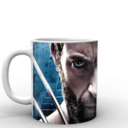 Кухоль GeekLand Росомаха Wolverine Х'ю Джекман WR.02.007 330 мл білий - мініатюра 2