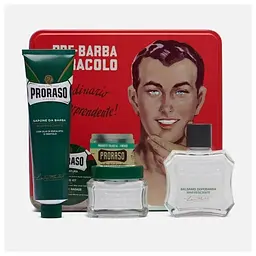Подарунковий набір для гоління Proraso Vintage Selection Gino (cr/100 ml + sh/cr/150 ml + ash/cr/100 ml) - мініатюра 2