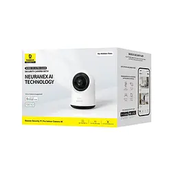 IP-камера відеоспостереження Baseus Security P1 Pro Indoor Camera 3K білий (Adapter Not Included) - мініатюра 3