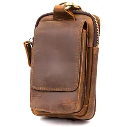 Чоловіча шкіряна сумка Vintage 10,5х17х4 см sum0013978