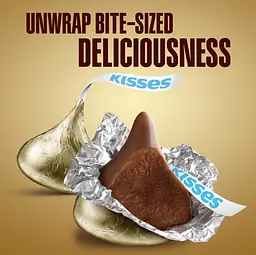 Шоколадні цукерки Hershey's Kisses Milk Chocolate 100.8г - мініатюра 5