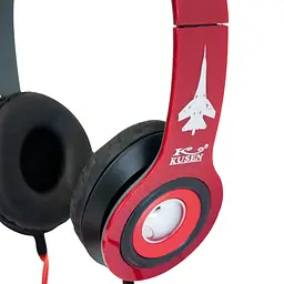 Навушники накладні Kusen KS-611 ExtraBass червоні навушники з мікрофоном - мініатюра 5