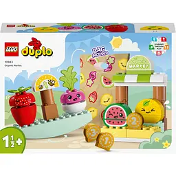 Конструктор LEGO DUPLO Органічний ринок, 40 деталей (10983)