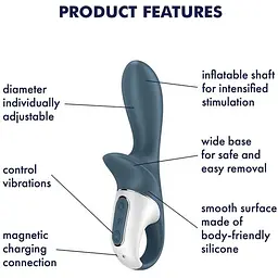 Анальний вібратор Satisfyer Air Pump Booty 2 - мініатюра 4