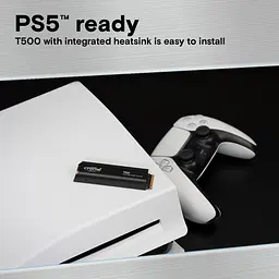 SSD накопичувач Crucial T500 1TB with Heatsink (CT1000T500SSD5) [142561] - мініатюра 5