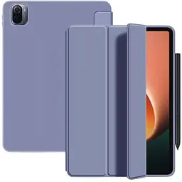 Чохол-книжка DK для Xiaomi Pad 5/5 Pro 11" екошкіра/силікон Smart Case lavender grey