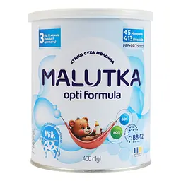 Суміш молочна суха Malutka Opti formula 3 для дітей від 12-ти місяців 400 г - мініатюра 2