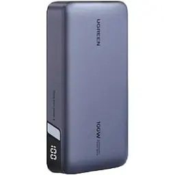 Зовнішній акумулятор Ugreen PB720 20000mAh 100W Two-way FC (25188) - мініатюра 2
