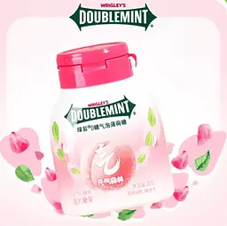 Драже Wrigley's Doublemint White Peach Flavor 20г - мініатюра 2