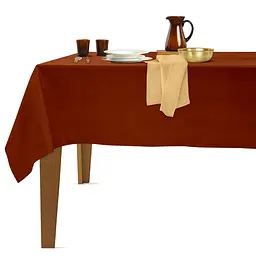 Скатертина Cosas Cinnamon водовідштовхувальна 100х140 см кольору кориці (Cloth_46Cinnamon_DUK_100x140) - мініатюра 2