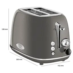 Тостер Profi Cook PC-TА 1193 Anthracite - мініатюра 3