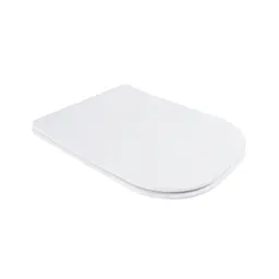 Унітаз-компакт Qtap Nando безобідковий з сидінням Soft-close QT12221222AW - мініатюра 6