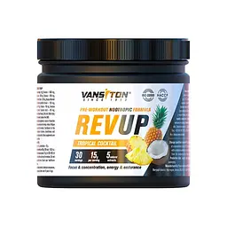Передтренувальний комплекс Vansiton RevUp Тропік 450 г - мініатюра 2