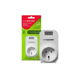 Реле напруги EUROELECTRIC 16А 3.5kW 150V-210V 230V-280V (RV-16A/3,5kW) - мініатюра 2