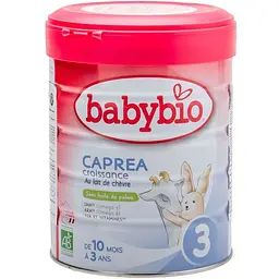 Органічна молочна суміш BabyBio Caprea 3 на козячому молоці 800 г