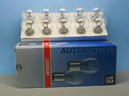 Галогенова лампа OSRAM 7528 P21/12V 5W BAY15d 10X5 - мініатюра 2