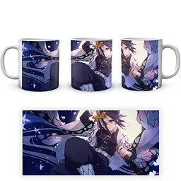 Кухоль GeekLand Kimetsu no Yaiba Клинок, який знищує демонів Шинобу KY 002.18 330 мл білий - мініатюра 4
