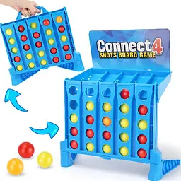 Настільна інтерактивна гра Ummi 22013 Connect 4 Shots Board Game Blue - мініатюра 2