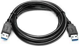Кабель PowerPlant USB3.0(AM)-USB3.0(AM) 1.5м, Black (CA911820)