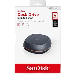 SANDISK Desk Drive 4TB USB Type-C Desktop External SSD, up to 1000MB/s, High-capacity Solid State Drive - мініатюра 6