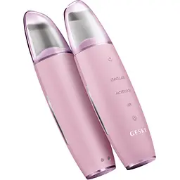 Мікрострумовий скрабер для шкіри та усунення чорних точок GESKE MicroCurrent Skin Scrubber & Blackhead Remover 9 в 1 рожевий - мініатюра 2