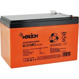Акумулятор Merlion GL12120F2 12V12Ah