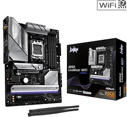 Материнська плата AsRock B850 LIVEMIXER WIFI (B850 LIVEMIXER WIFI) (Socket AM5, AMD B850, ATX) - мініатюра 5