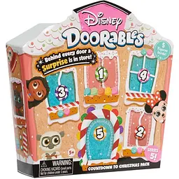 Ігровий набір Disney Doorables "Великий святковий будиночок" 44637, 5 фігурок