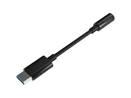 Кабель Defender USB Type-C - аудио 3.5 мм 0.11 м Black (63011) - мініатюра 3