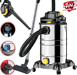 Промисловий пилосос DMS NTBS-30 Yellow 2000W 30 л + повітродувка - мініатюра 3