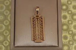 Кулон Xuping Jewelry лезо 3 см золотистий