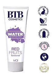 Змазка на водній основі BTB Flavored Red Fruits з ароматом червоних фруктів (100 мл)