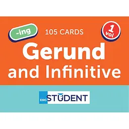 Картки для вивчення English Student Gerund and Infinitive vol.1