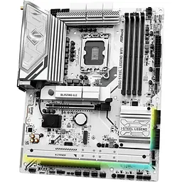 Материнська плата AsRock B860 Steel Legend WiFi (1851/B860, 4*DDR5, 2*PCIex16, HDMI/DP/TB4, 4xSATA, 4xM.2, 2.5Glan, 7. (B860 Steel Legend WiFi) - мініатюра 4