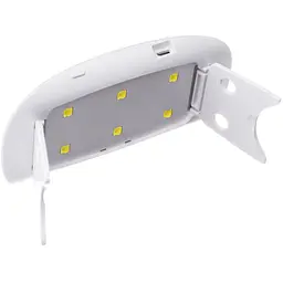 УФ LED лампа для нігтів SUN mini White - мініатюра 3