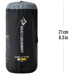 Килимок надувний Sea To Summit Ether Light XR Pro Insulated ASC Mat Regular Pirate Black - мініатюра 2